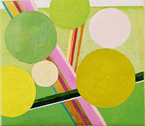  scherzando   akryl på duk  24×21cm  2026 