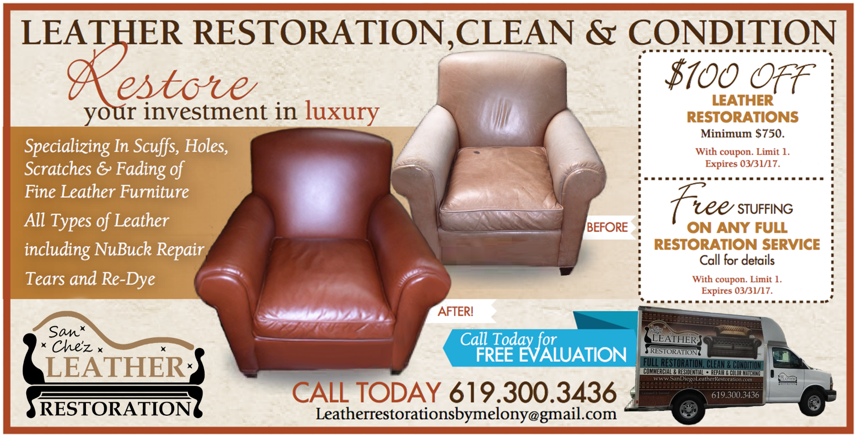 Sanchez Restoration Flyer