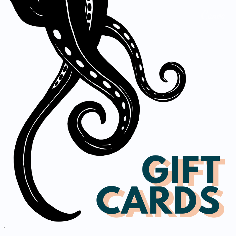 Clever Octopus GIFT CARDS (Pick-Up Only)