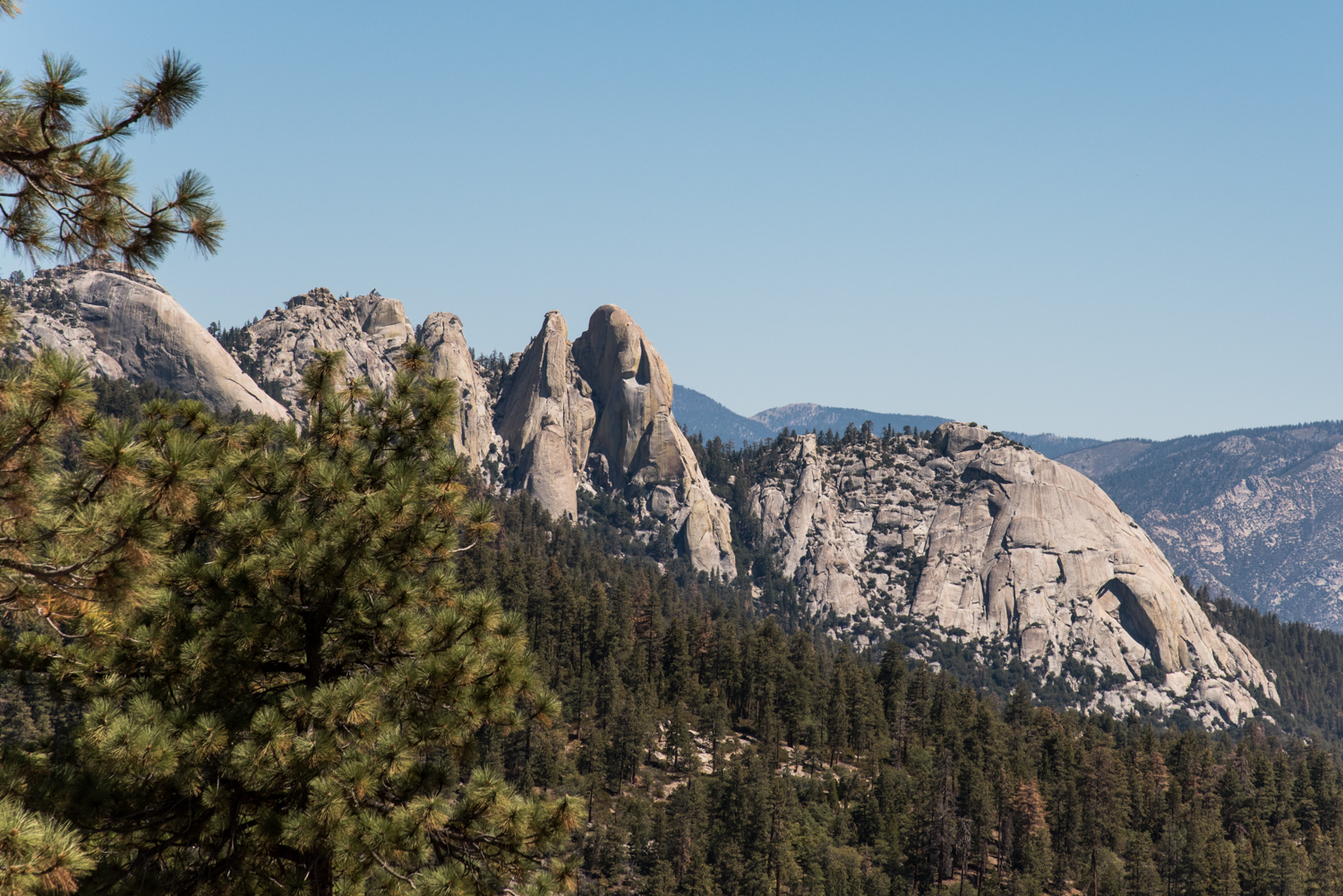  The view of Needles from Dome Rock. 