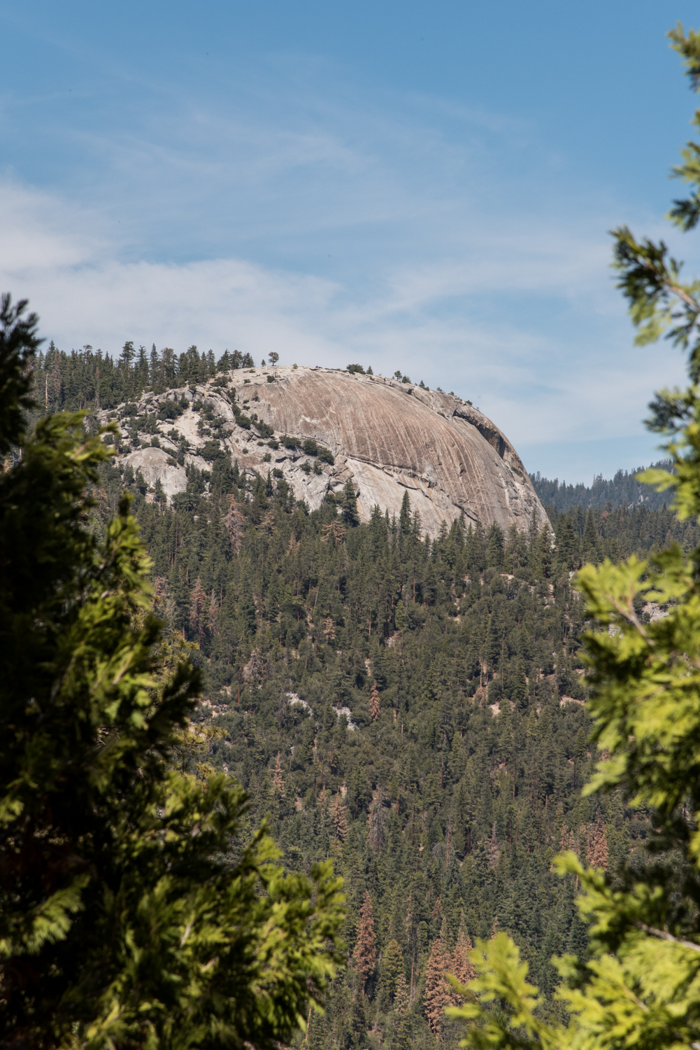  Dome Rock as seen from further along Hwy. 190. 