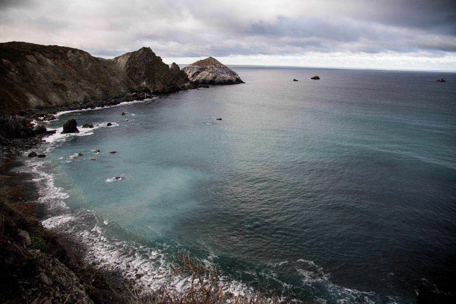 Moody waters after a long rainstorm over night.