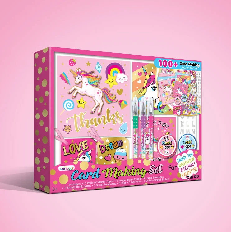 Card Making Set Unicorn Series Joyce S Porfolio