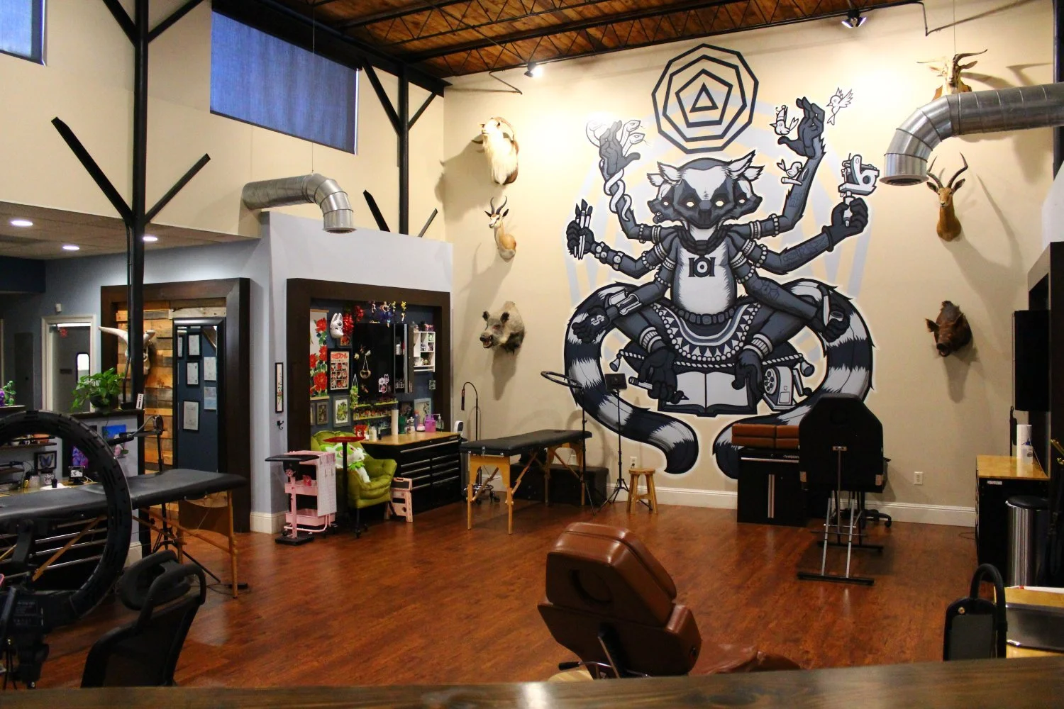 Interior of The East Tattoo Lake Ivanhoe Village Downtown Orlando Florida 