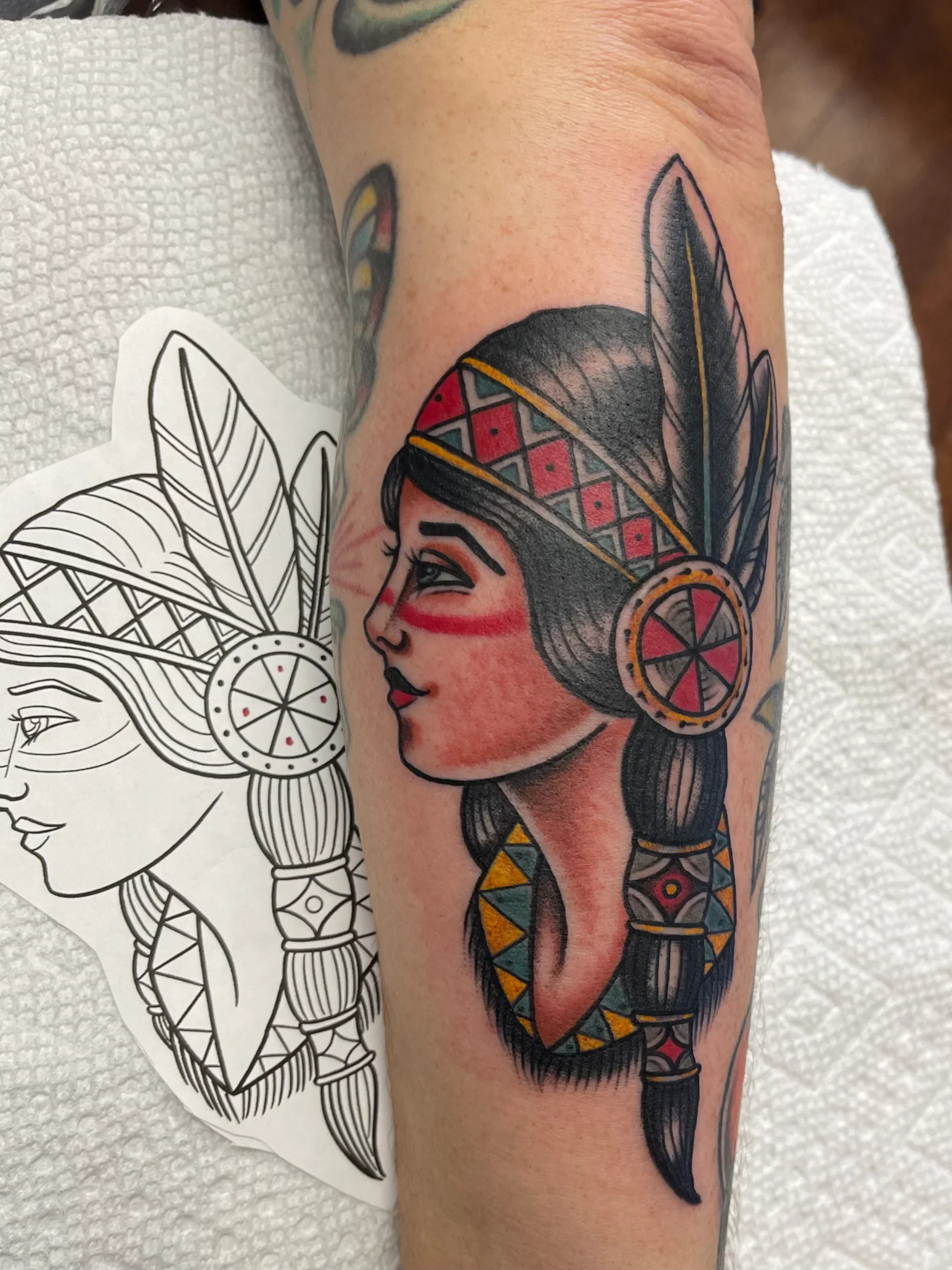 Native Girl by Derek Jennings