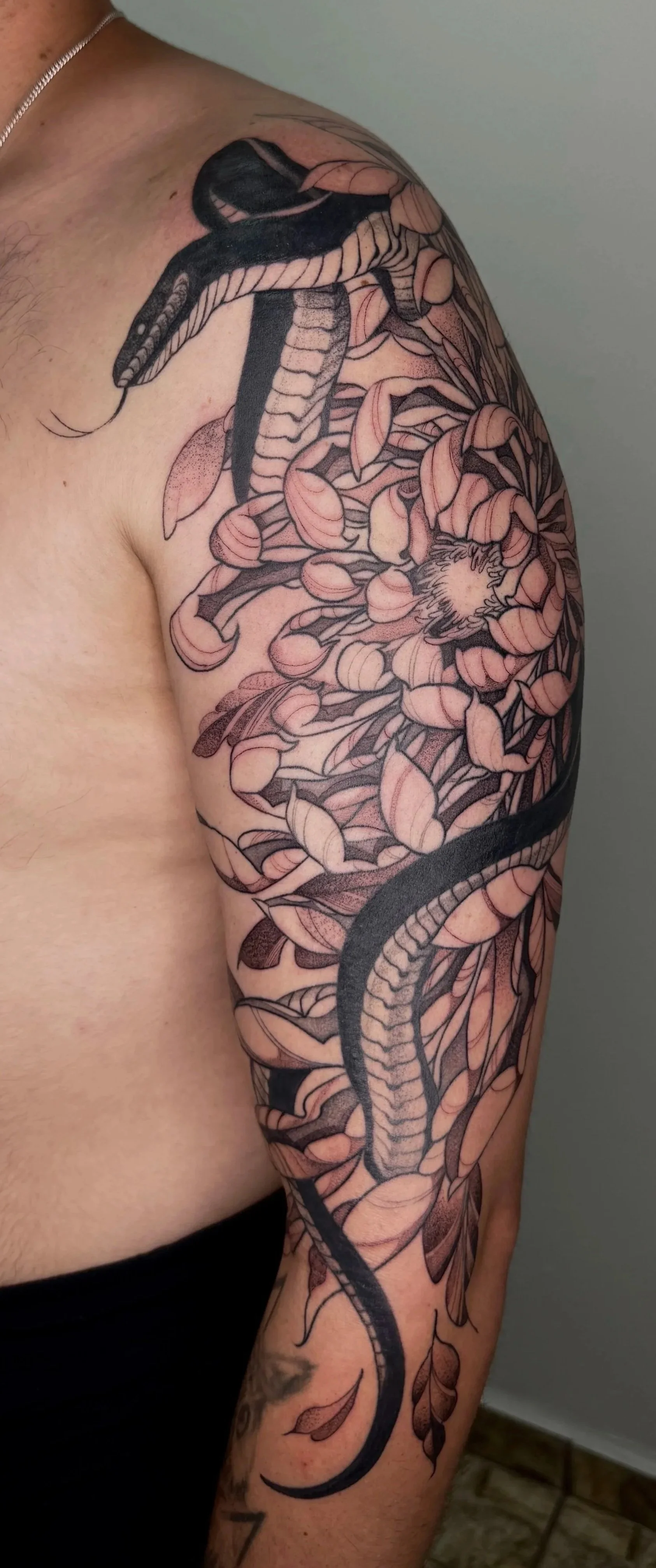 Snake and Mum by Hector Concepcion