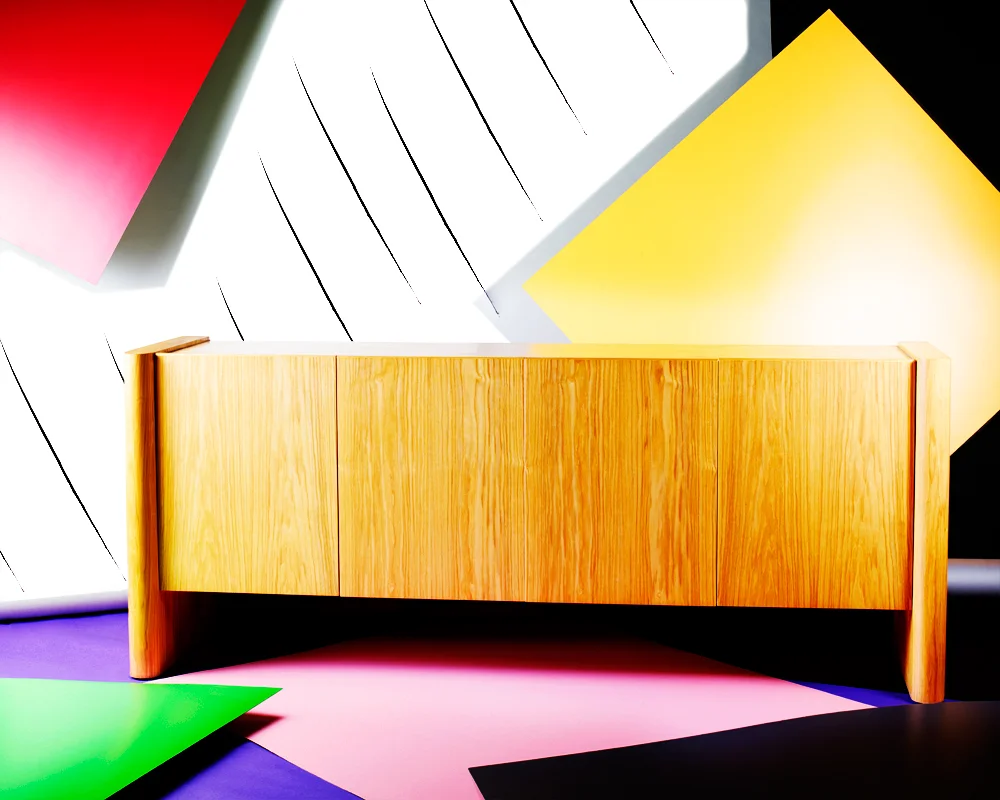 Werner Kanner Post Modern Credenza Furniture Austin Calhoon Photograph.jpg