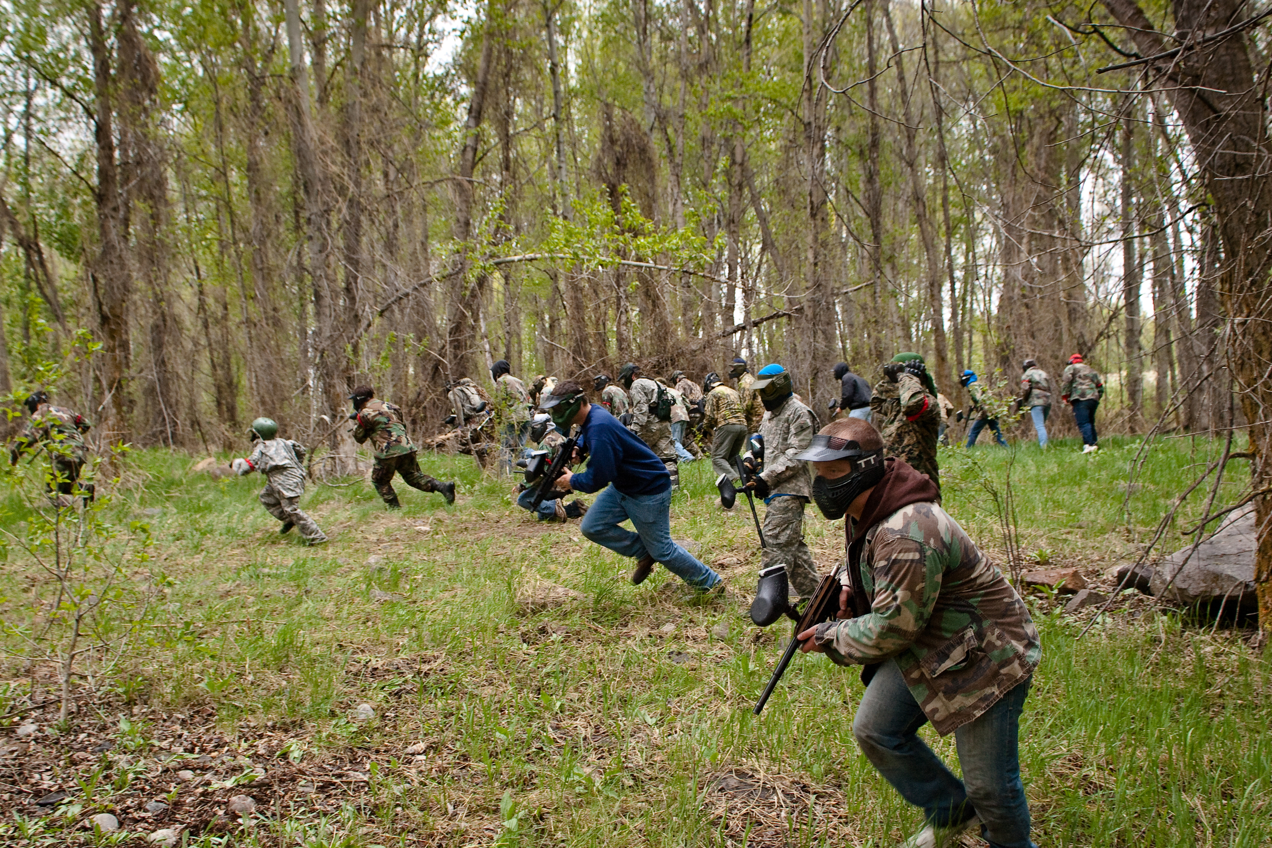 2nd Byu Idaho Game Of The Trimester 10 24 15 Crossfire Paintball Rexburg