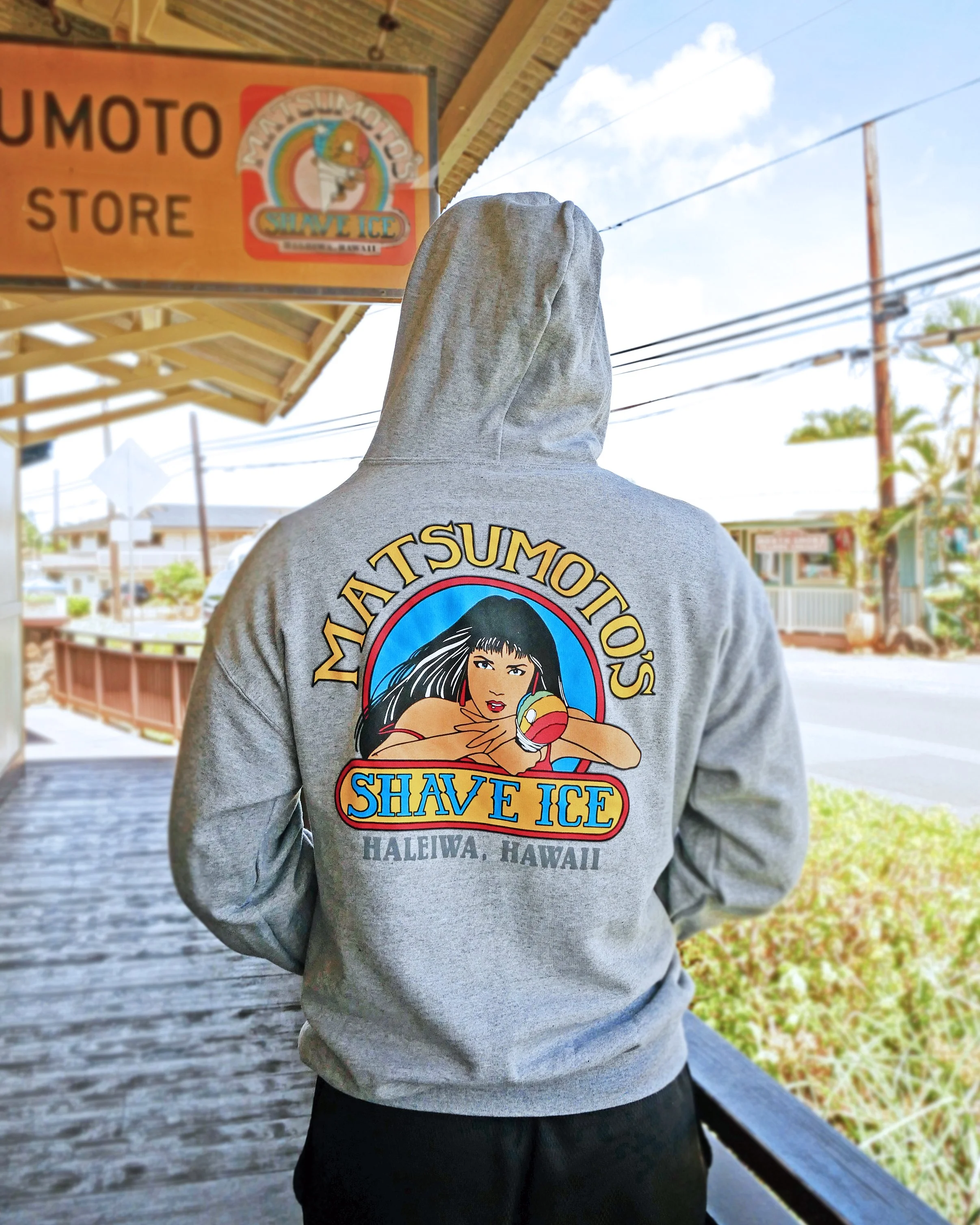Men's Local Girl Hoodie — Matsumoto Shave Ice