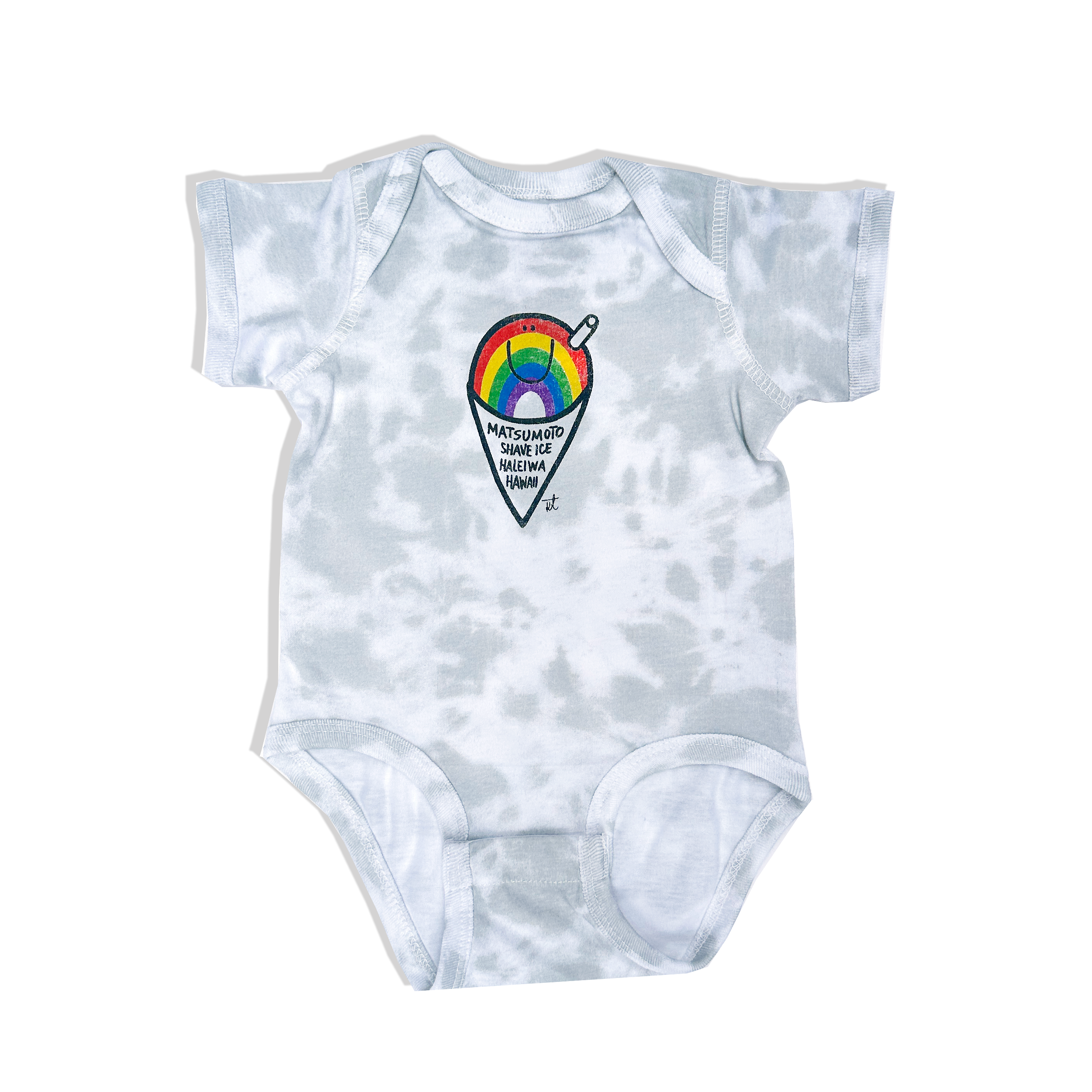 Smiley Tie-dye Onesie