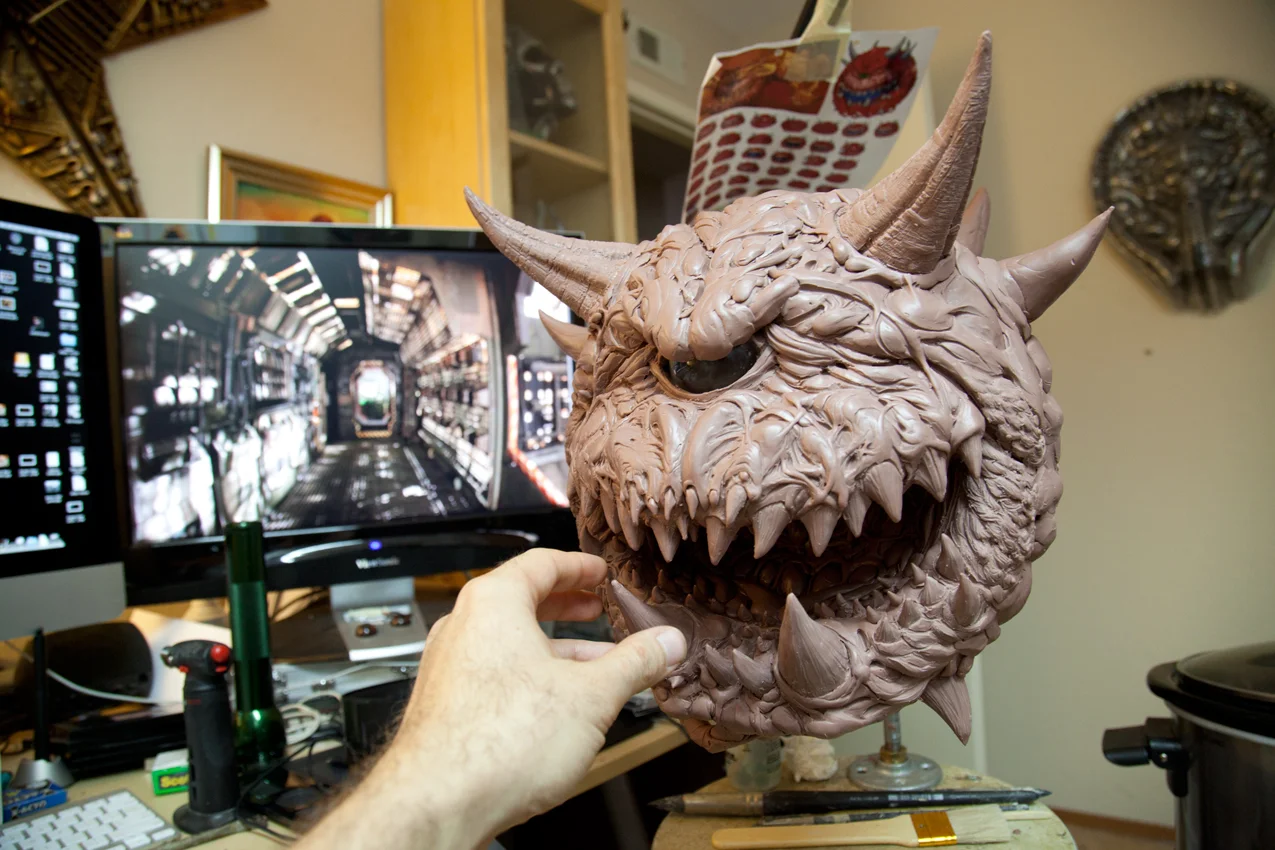 First person sculpting