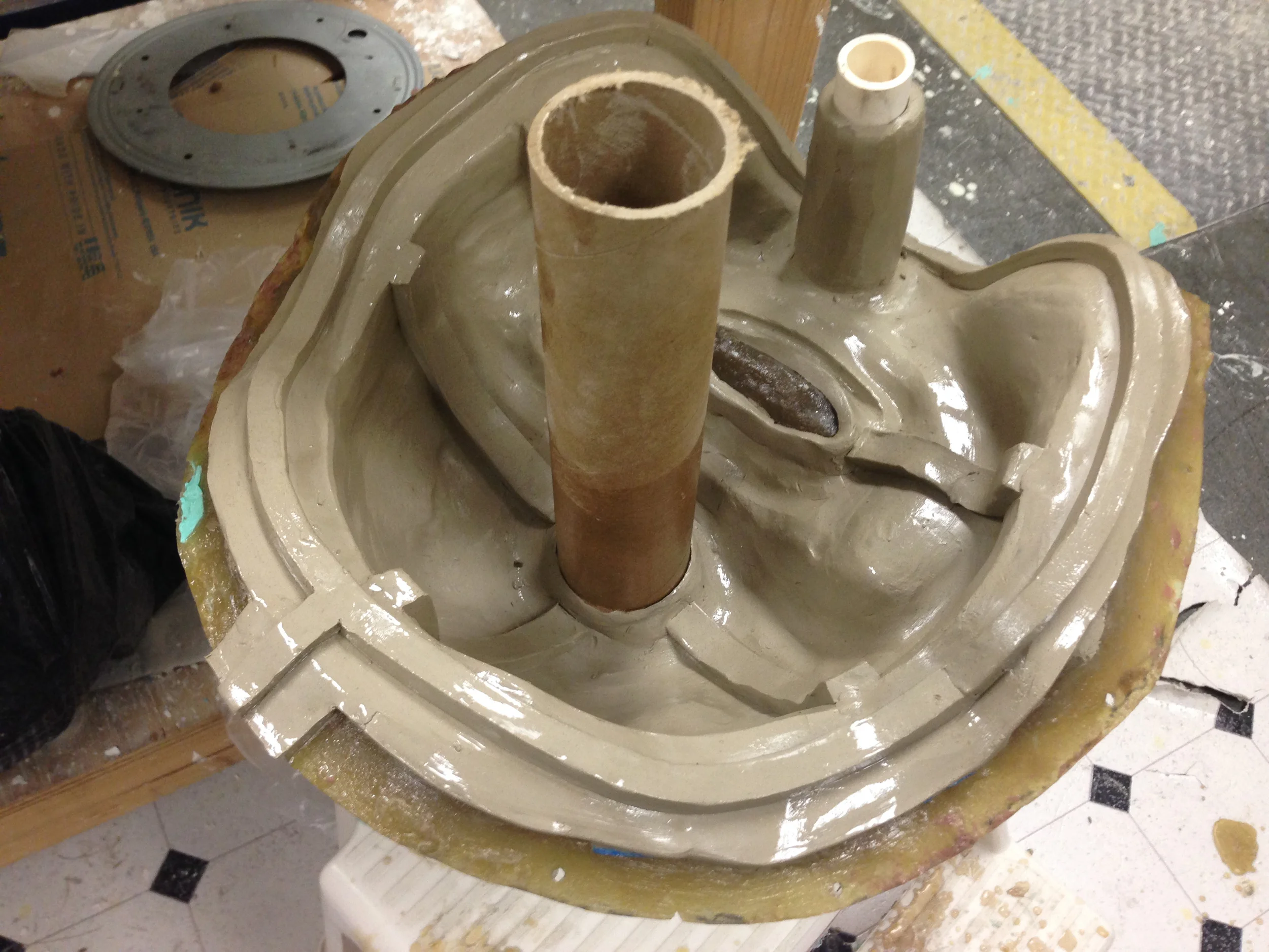 Gasket back for front half