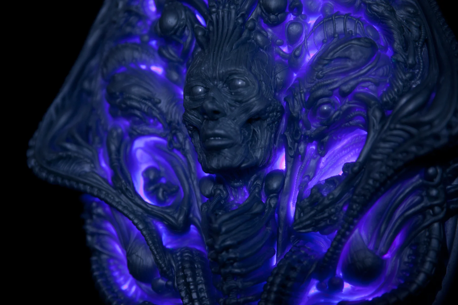 Cosmic Void in Dark Detail Face