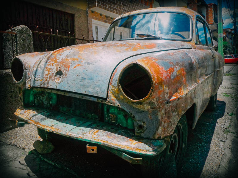 Opel Olympia Record 1955, on its way to a new life