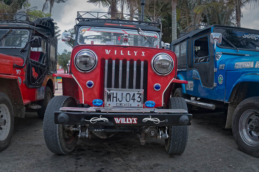 The Willys is prefered in Quindio