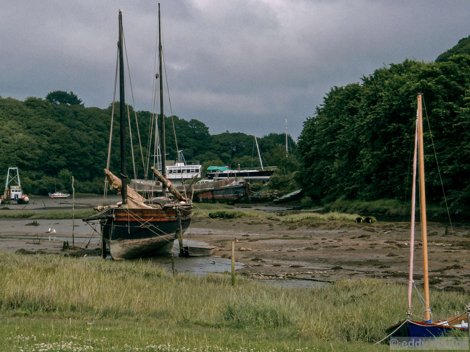 helford river, gweek cornwall (july 2007)