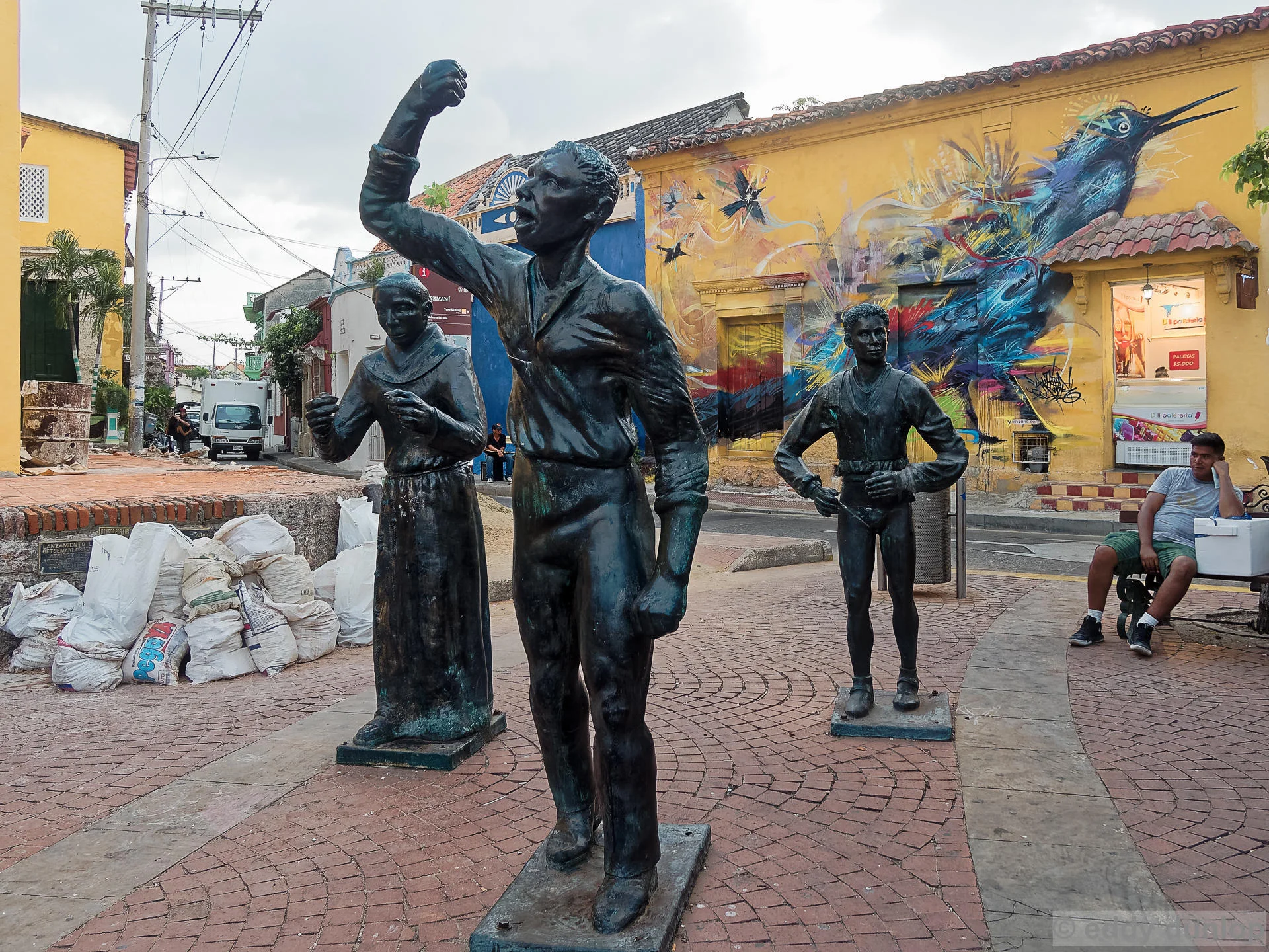 plaza de trinidad, getsemani 2017