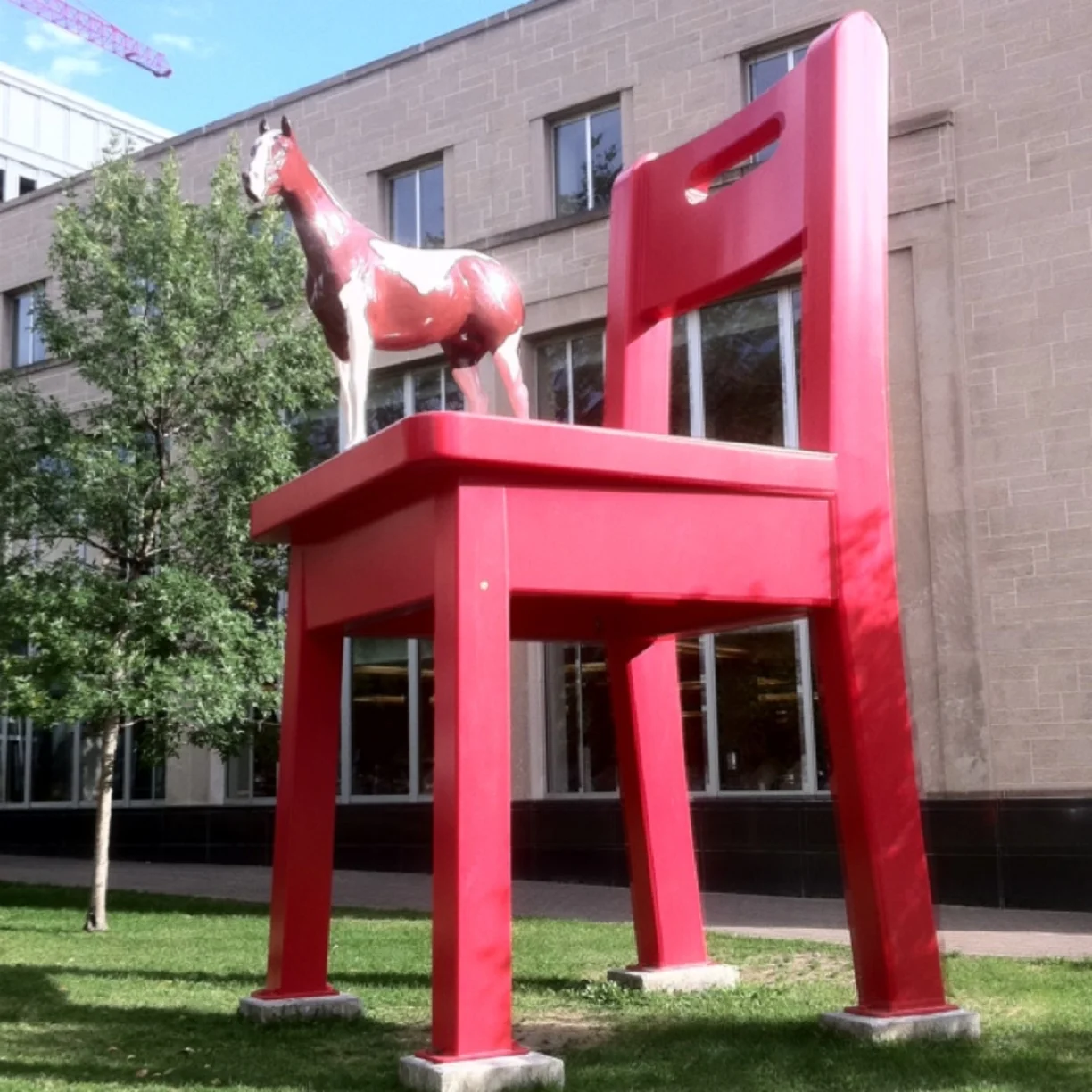 "The Yearling" artist Donald Lipski, installed 1999 (Copy)