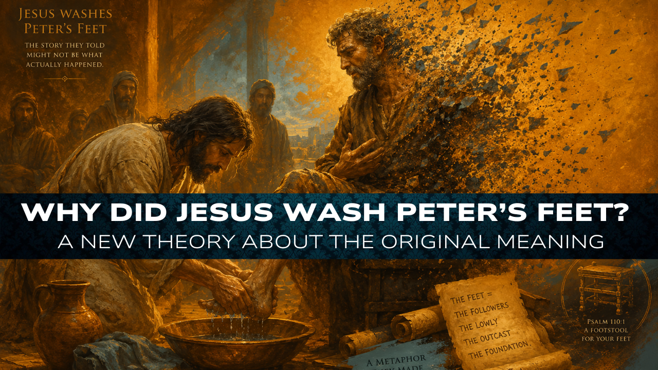 Why Did Jesus Wash Peter’s Feet? A New Theory About the Original Meaning