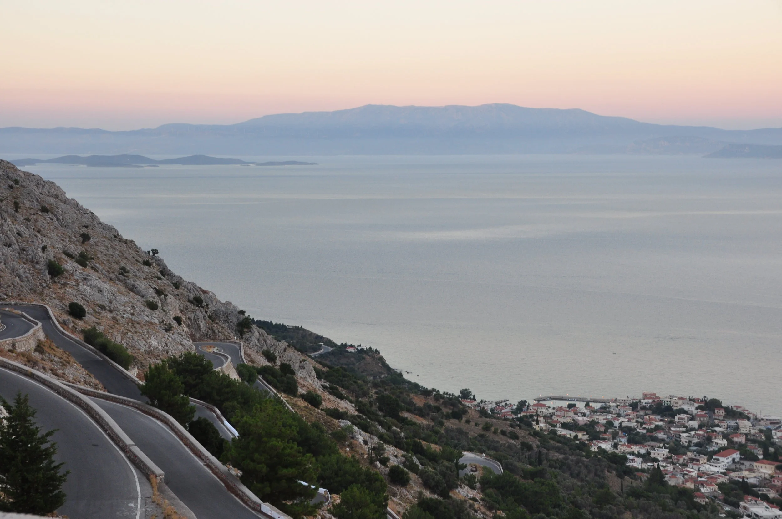 The east coast of Chios island