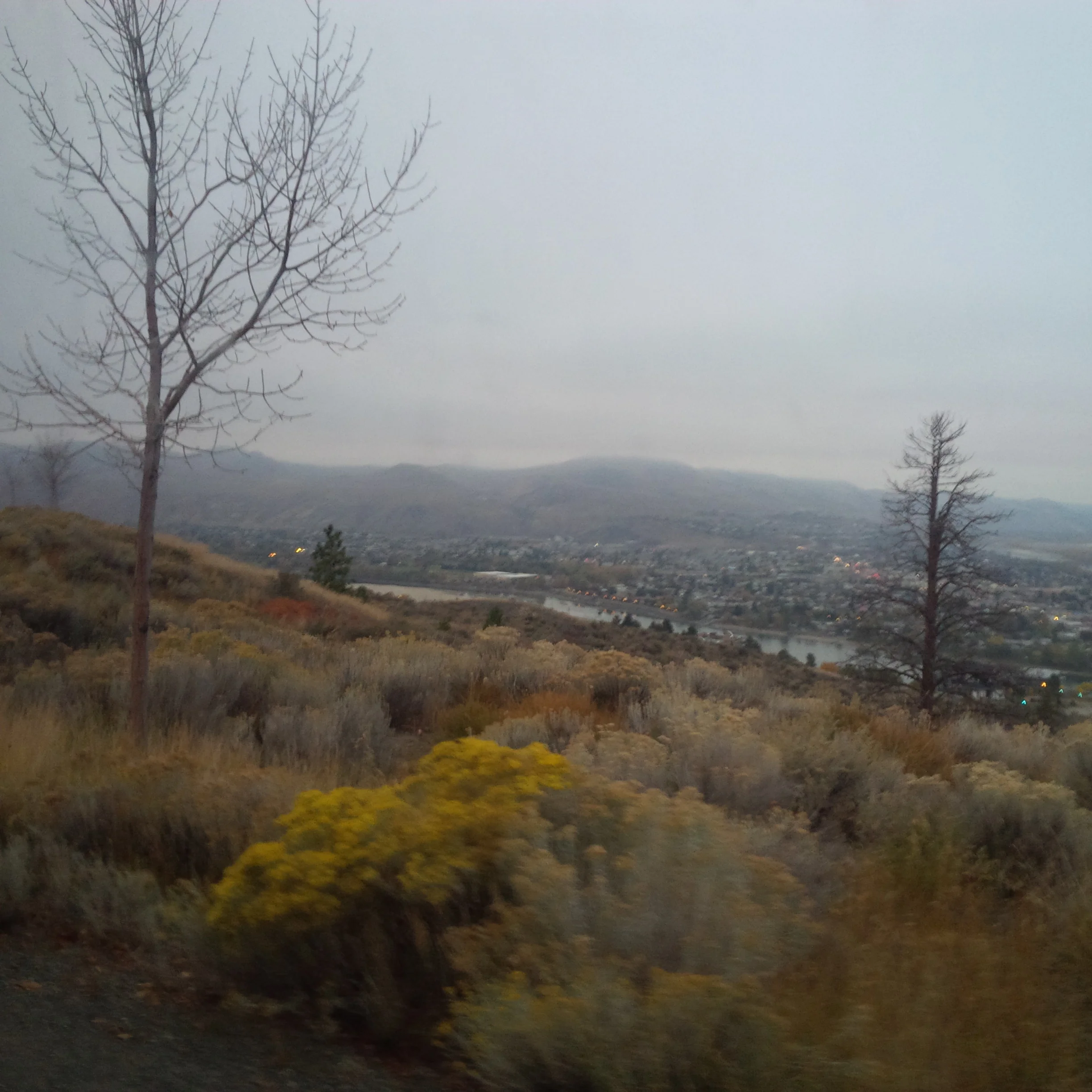 Fall in Kamloops, BC—one of the northernmost cities I've been to in British Columbia