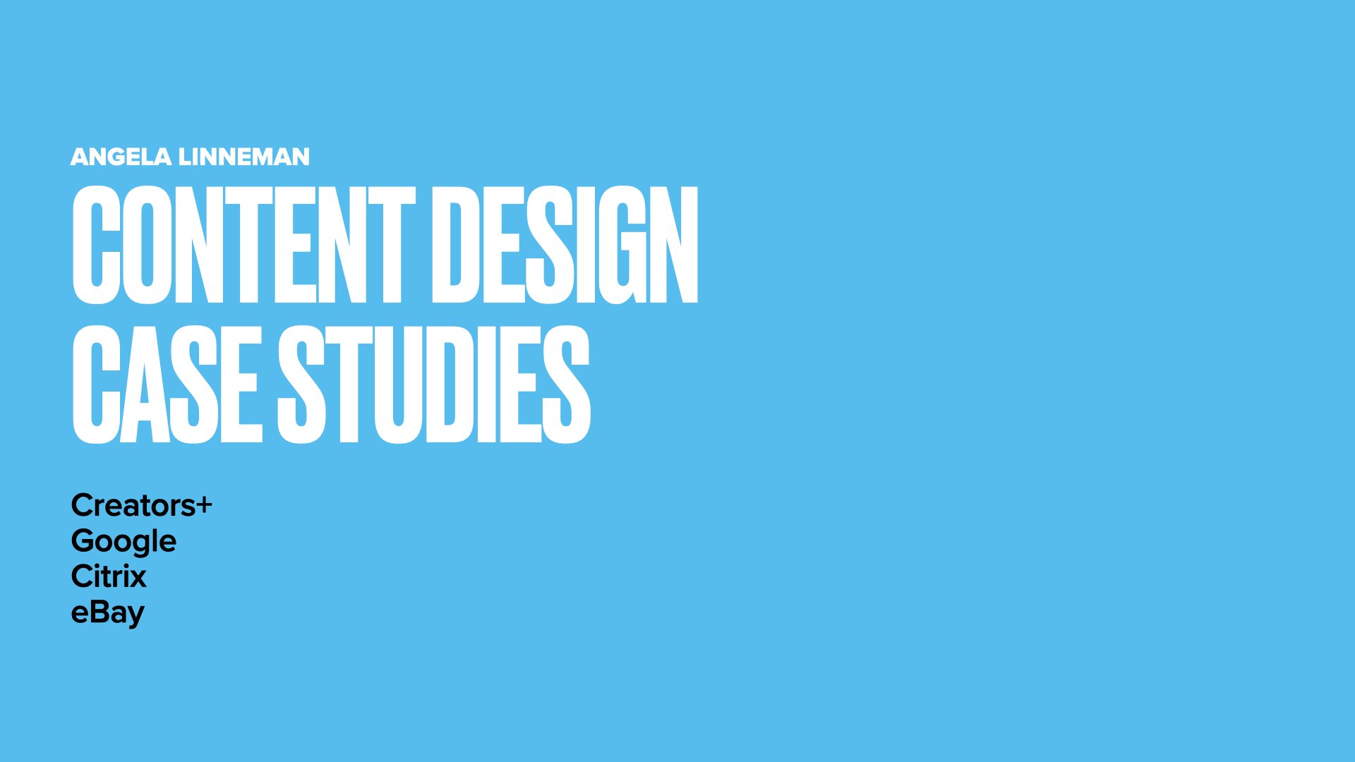 Case Studies