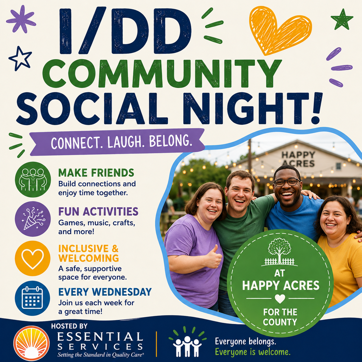 Social Night for IDD Community 