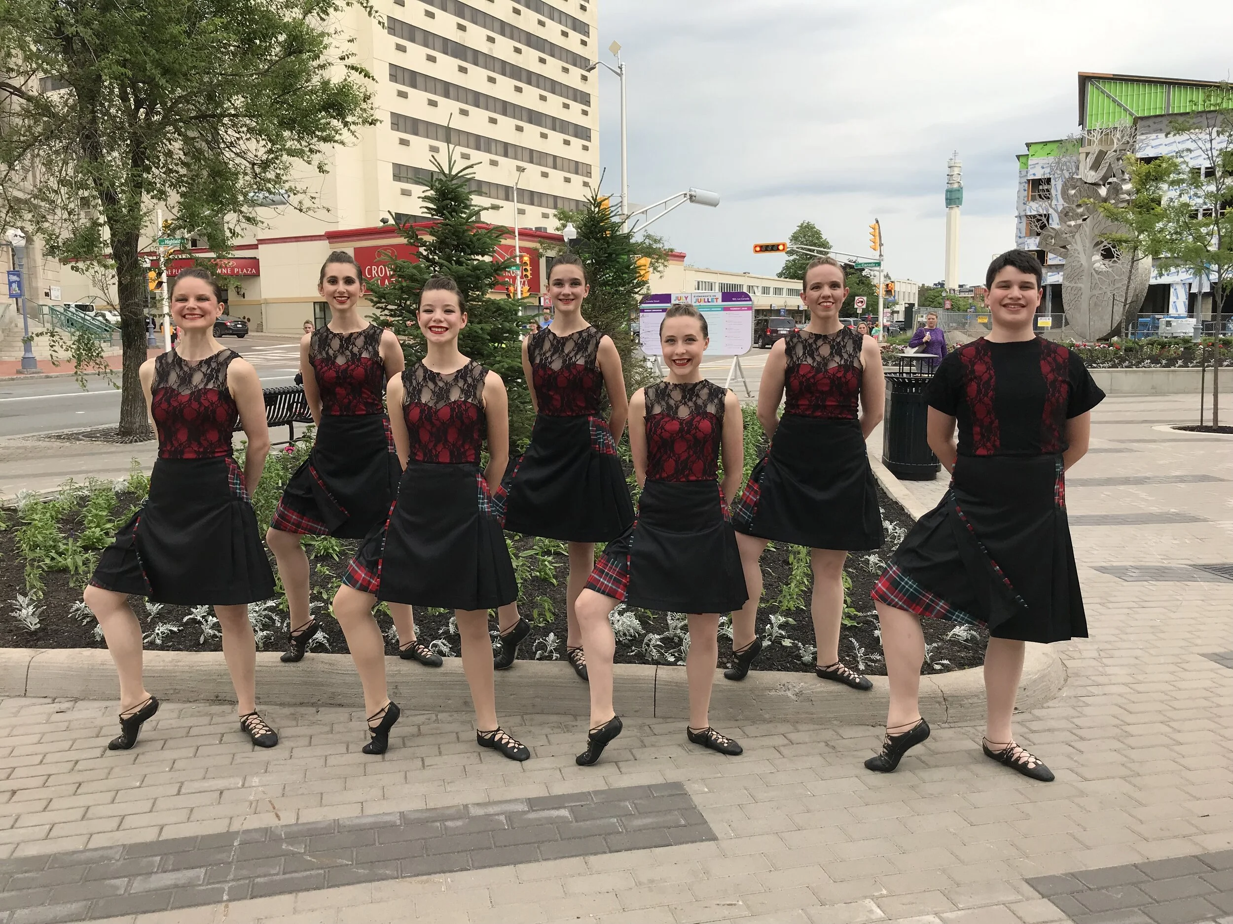 Vancouver School of Highland Dance logo