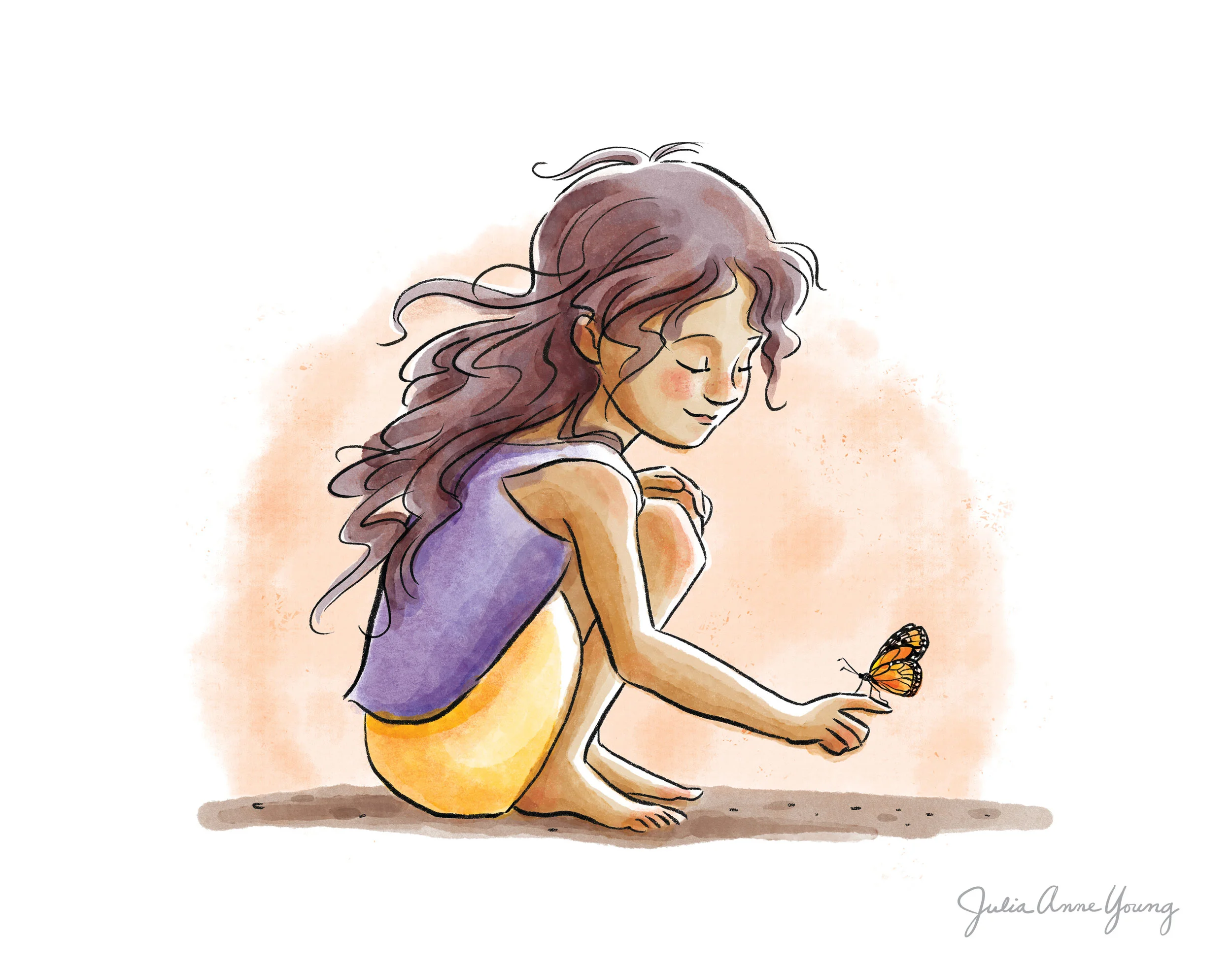 The Girl and the Butterfly