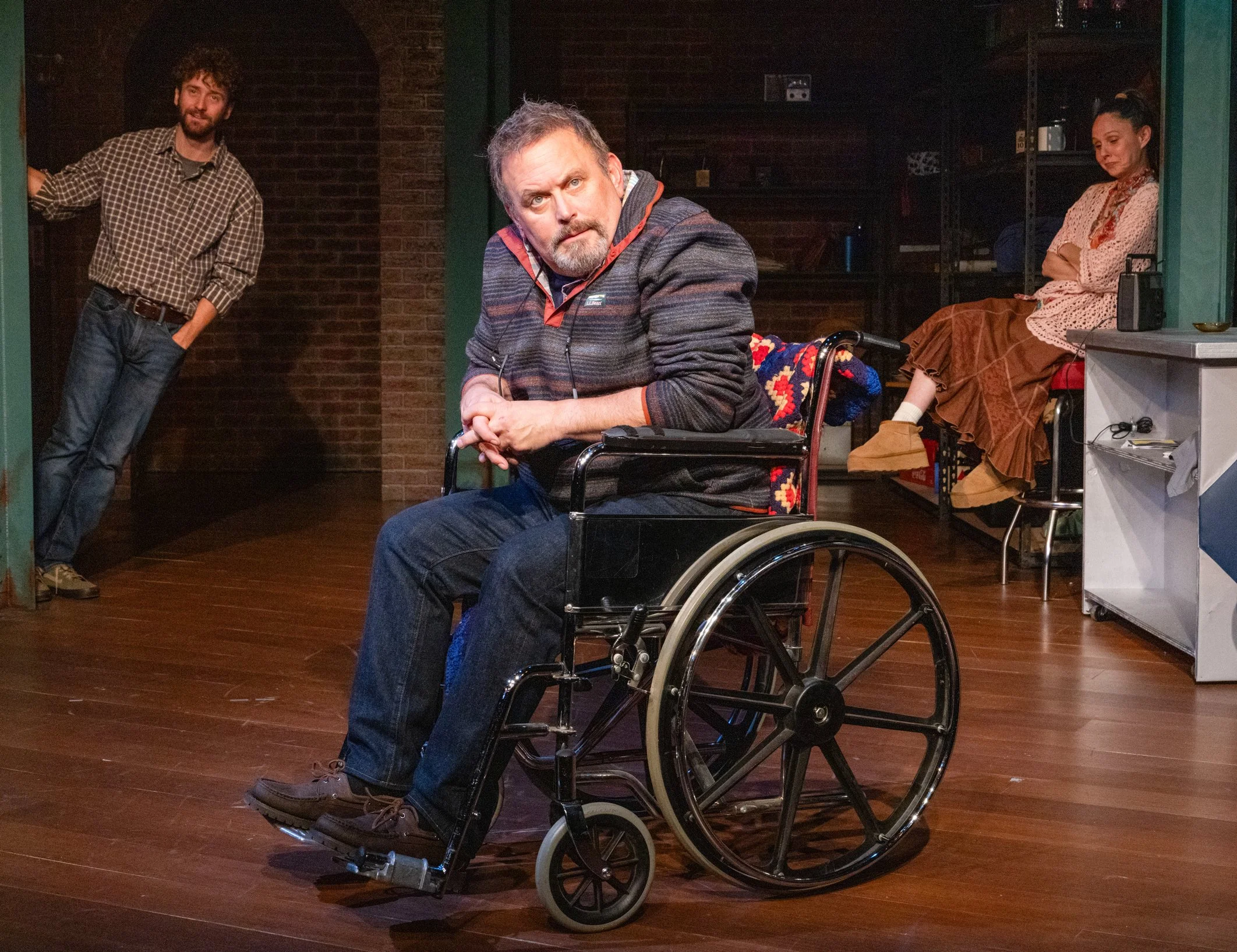 "Cerveris impresses ... a ferocious and eminently likeble character." NJ.com