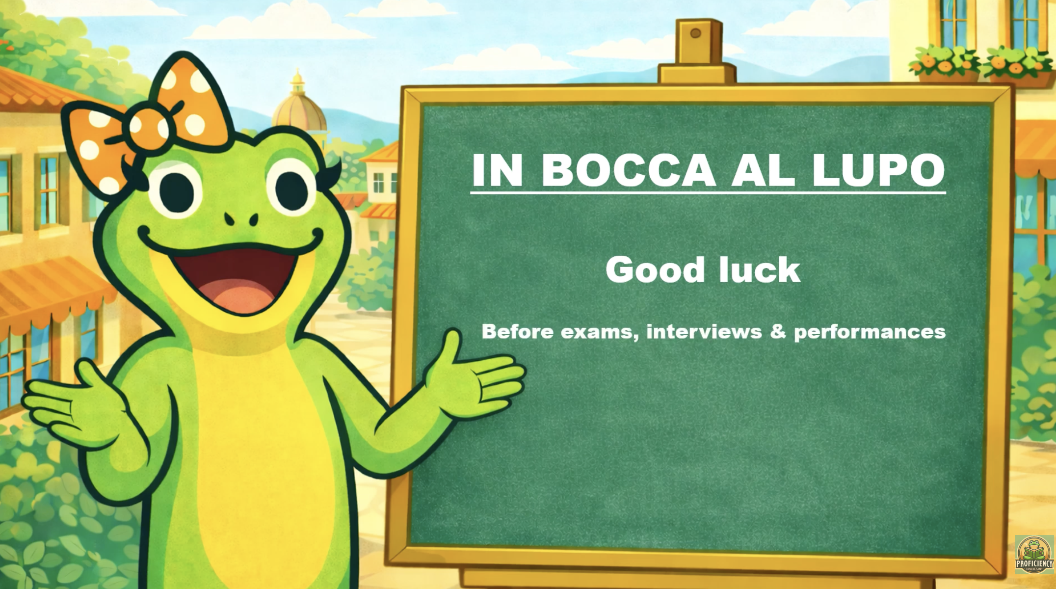 Italian Idioms #1: In Bocca Al Lupo