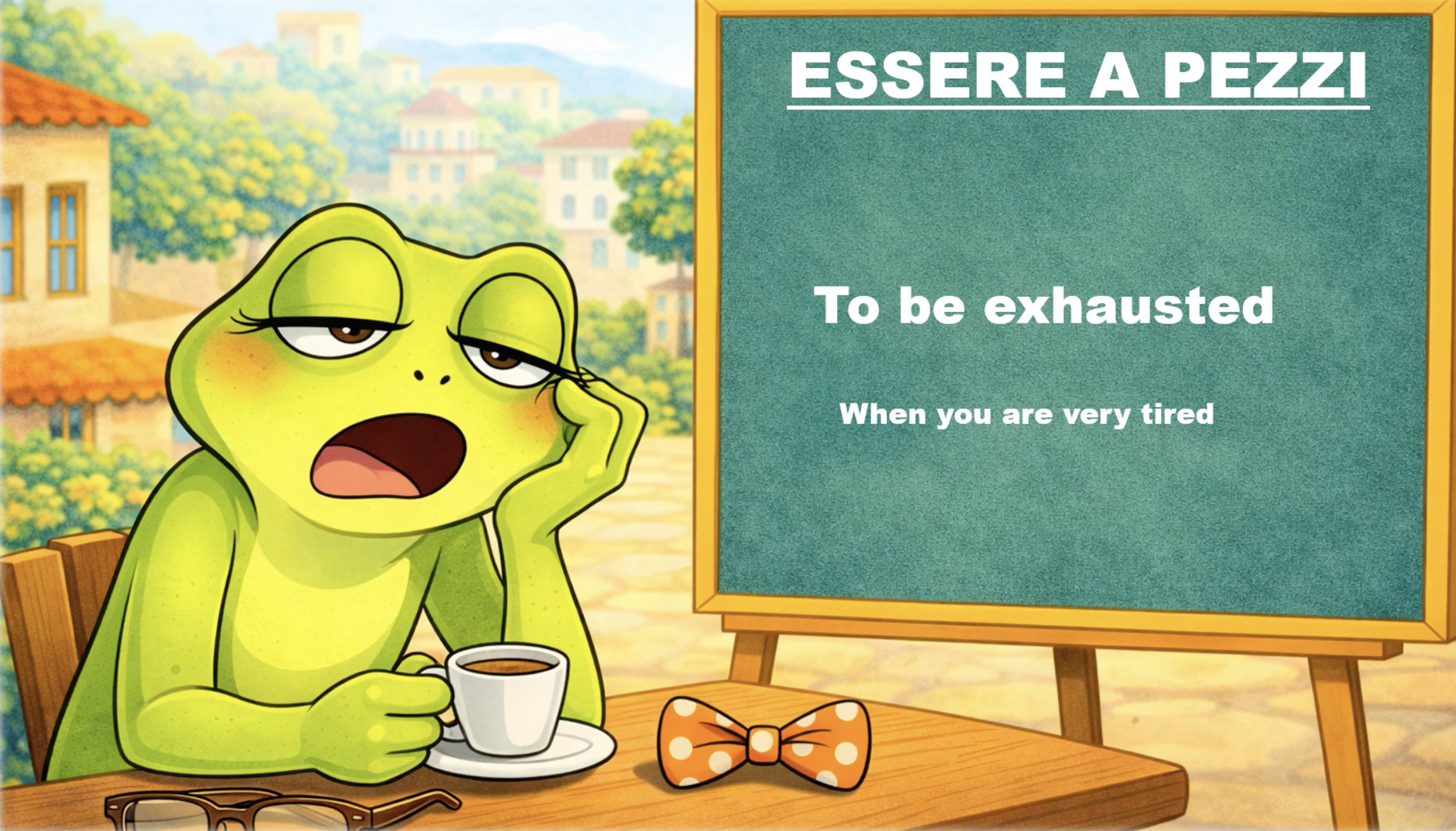 Italian Idioms #12: Essere A Pezzi