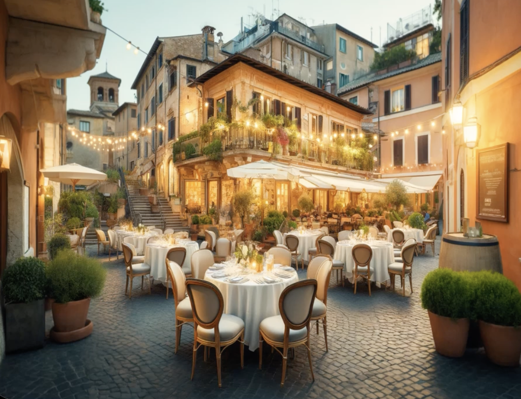 Restaurant Reservations in Italian