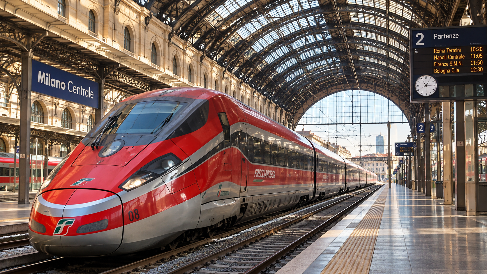 Speak Italian At The Train Station | From Buying The Ticket To Arrival