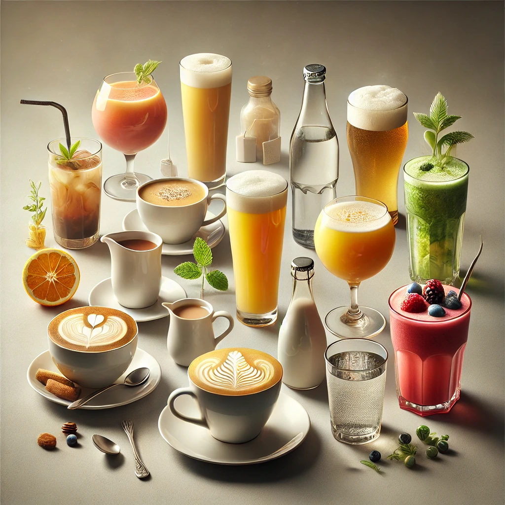 Italian Drinks Vocabulary Flash Cards