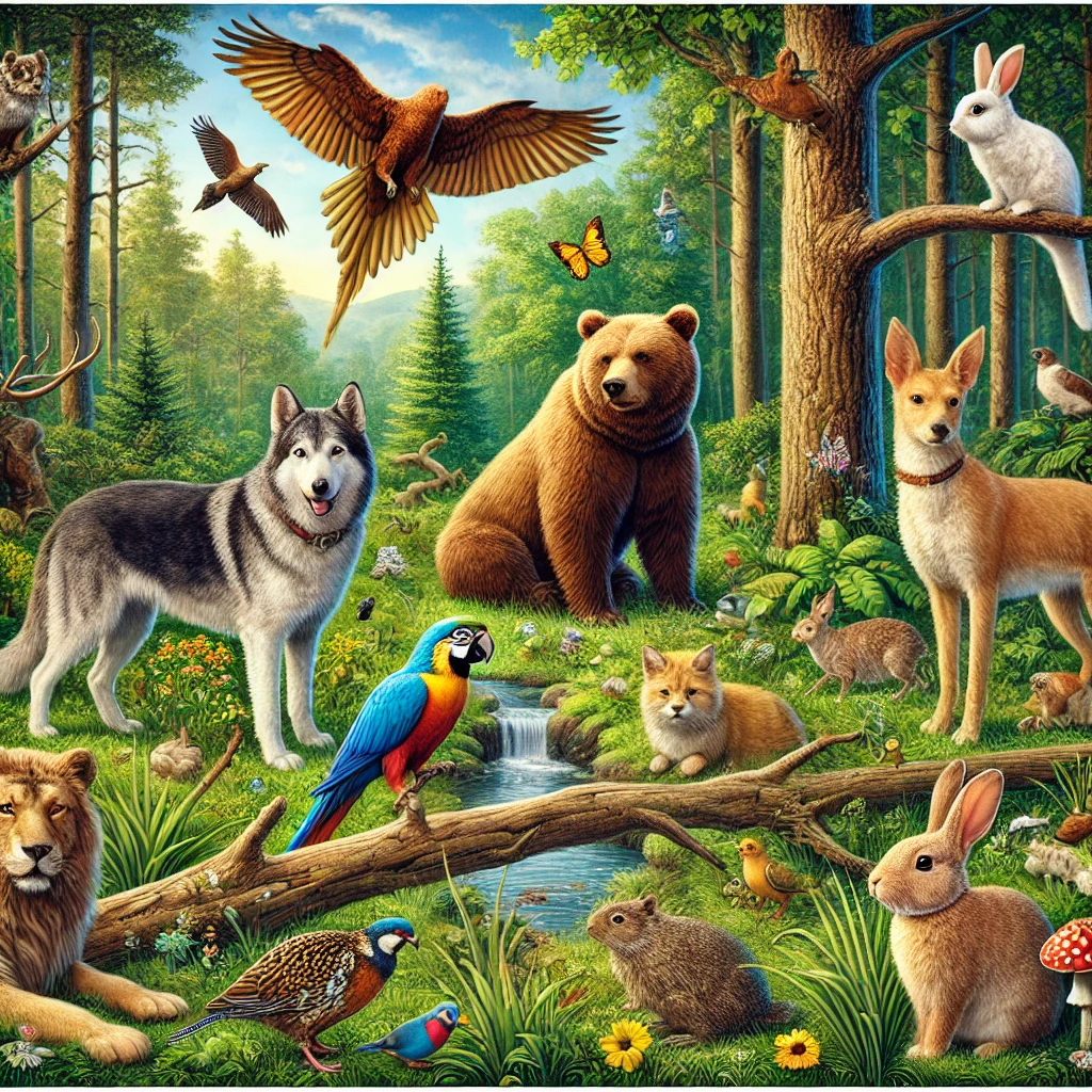 Italian Animal Vocabulary Flash Cards