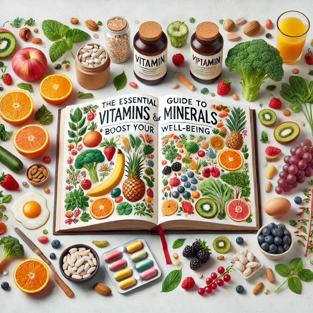 The Essential Guide to Vitamins and Minerals: Boost Your Well-Being.