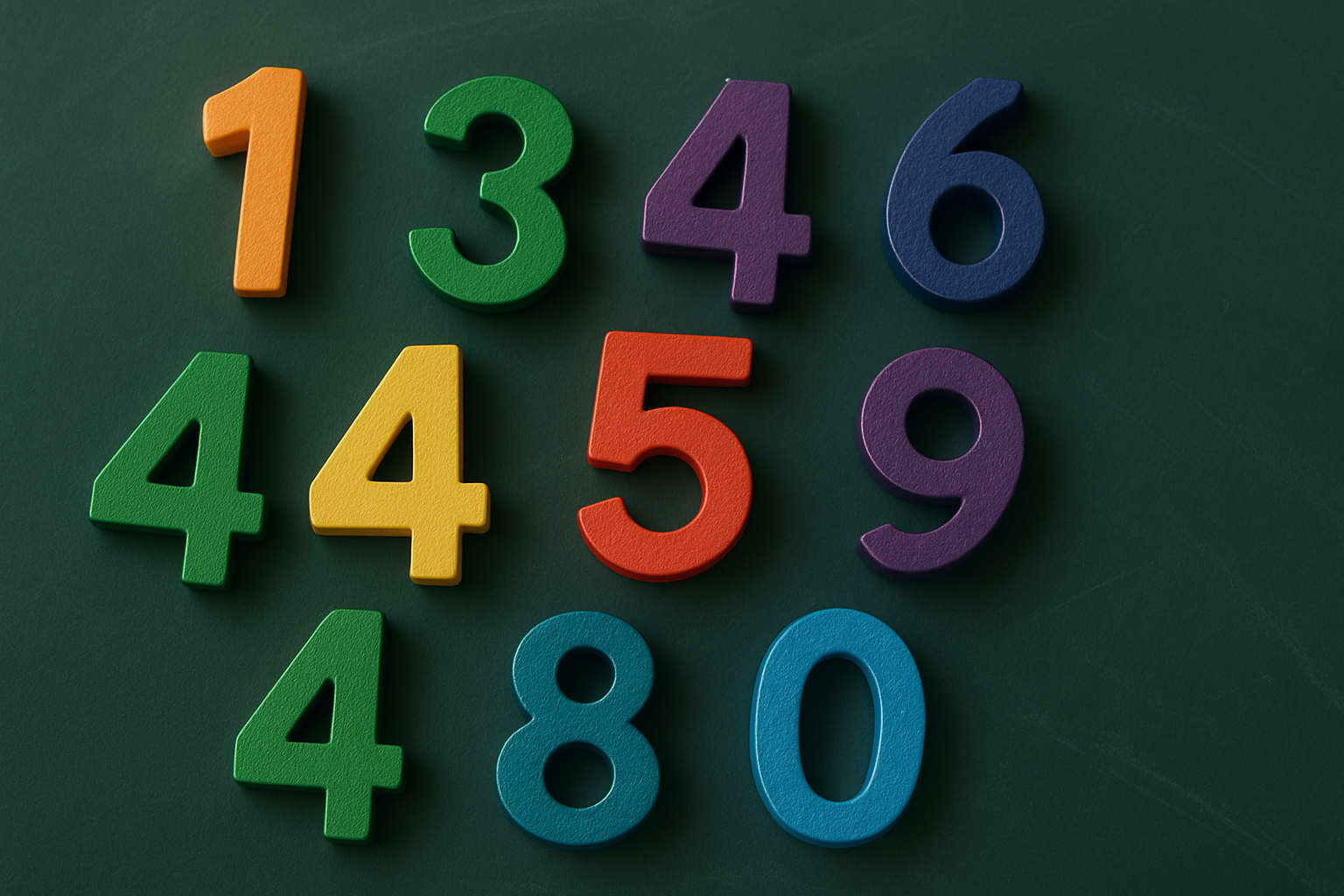 Italian Numbers 1–12 Flash Cards