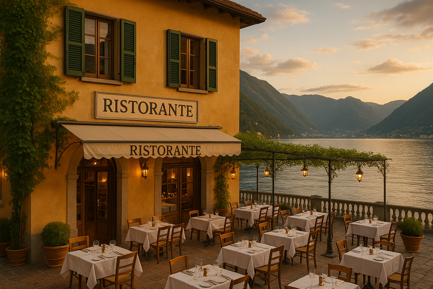Italian Restaurant Vocabulary Flash Cards