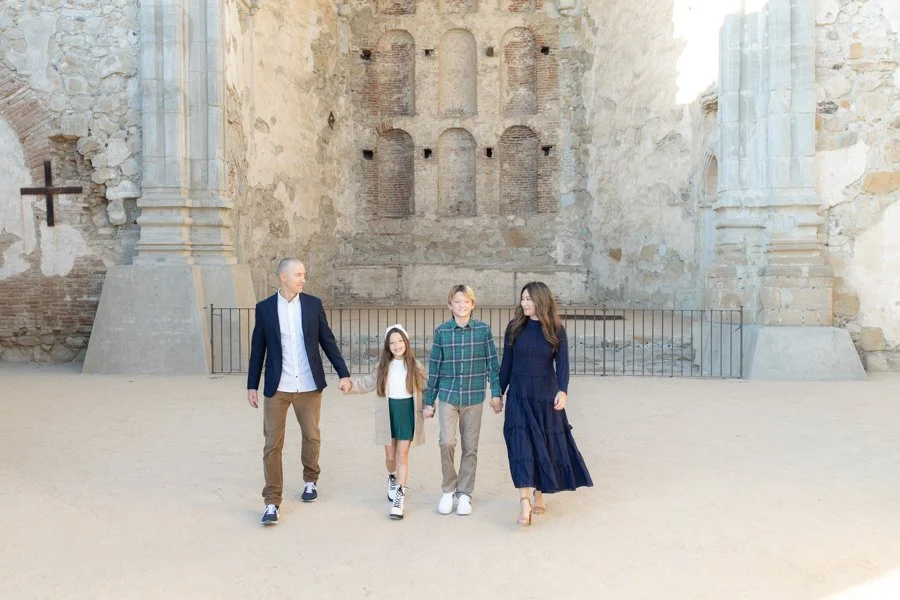B Family // San Juan Capistrano Family Photographer