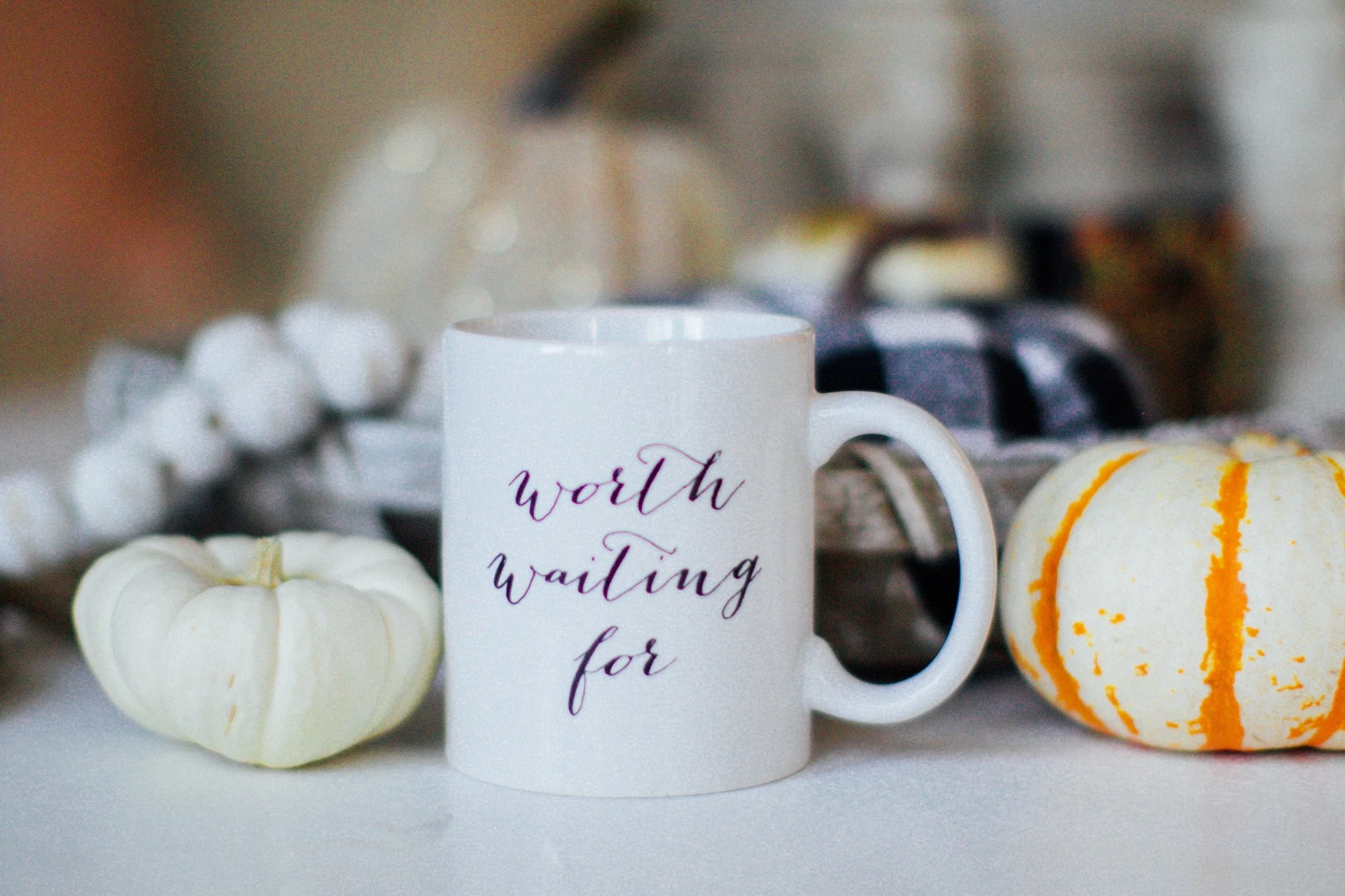 "Worth Waiting For" Mug