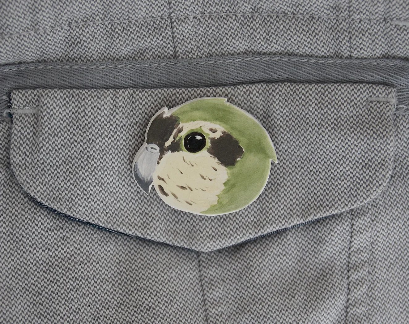 melissa boardman broochon jacket kakapo left.jpg