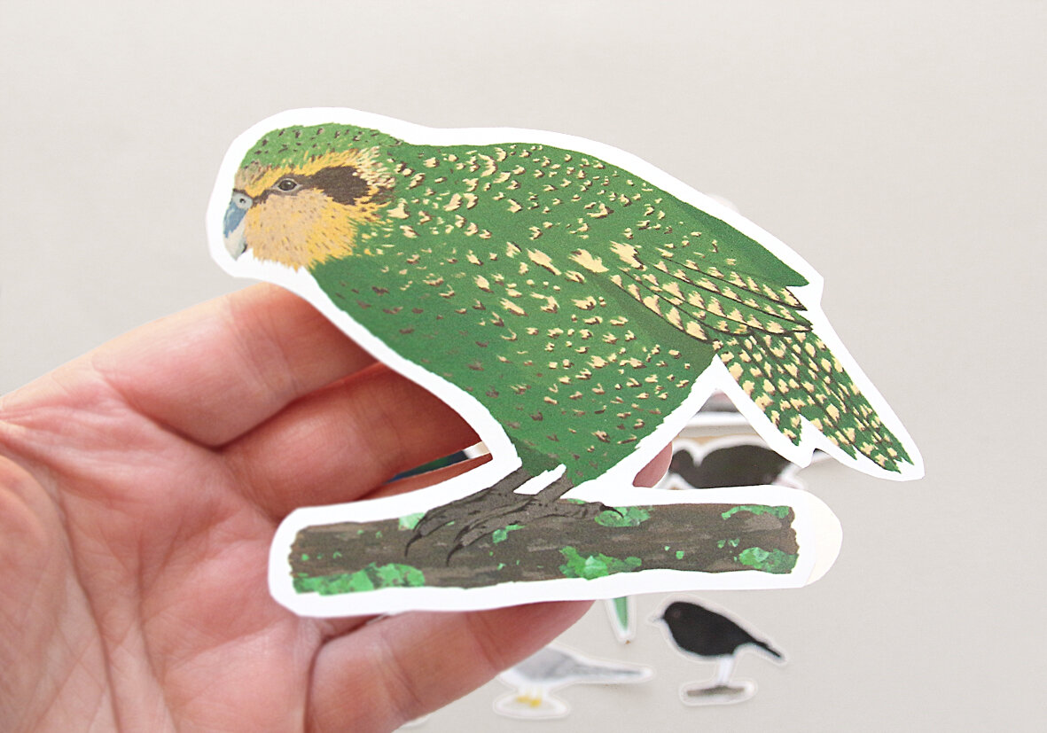 NZ Bird Stickers