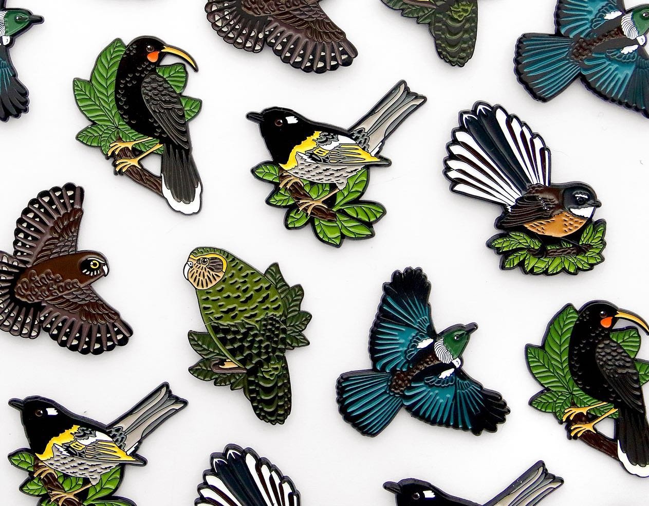 My native bird pin collection is growing, what bird should I add next?📍

I&rsquo;m really proud that my enamel pins are made by a certified B Corp who are committed to ethical manufacturing, transparency and positive social and environmental impact.