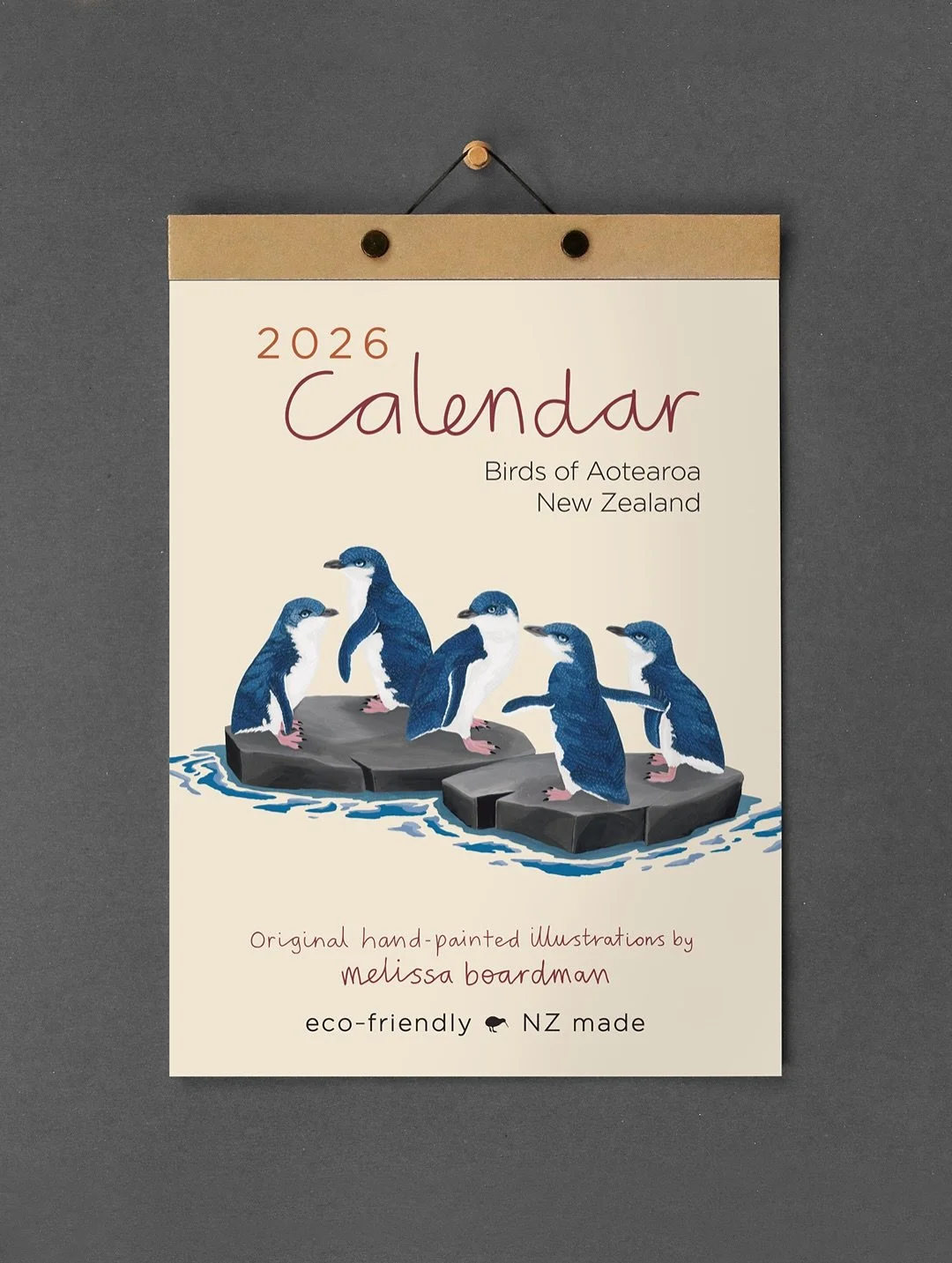 Calendars are almost ready to launch! 💙
 
Pre-orders for my 2026 calendars will open this Wednesday at 6pm 🎉

I&rsquo;ve worked so hard to create a beautiful calendar that celebrates a range of native birds and I really hope you&rsquo;ll love it!

