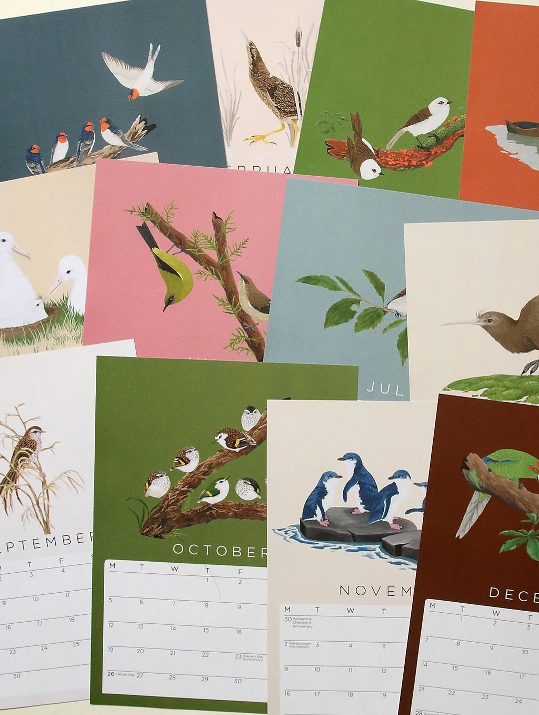 In case you missed it&hellip; calendar pre-orders are now open! 🌿

A massive thank you if you&rsquo;ve already placed your order 🥰 

Calendar pre-orders will get bonus freebies as a little incentive 👀

#nzwildlife #nzbirds #newzealandbirds #birdar