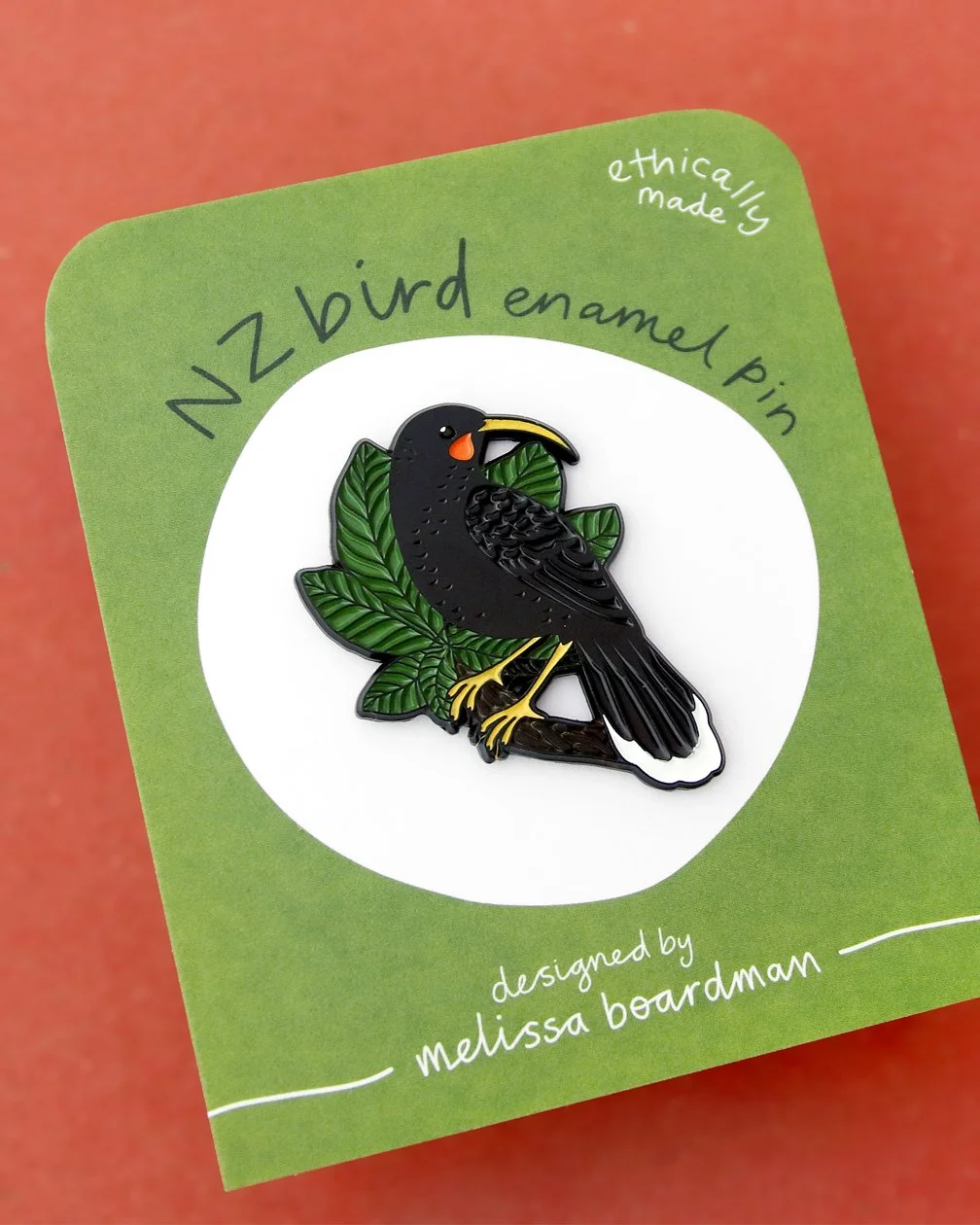 melissa boardman enamel pin huia 02.jpg