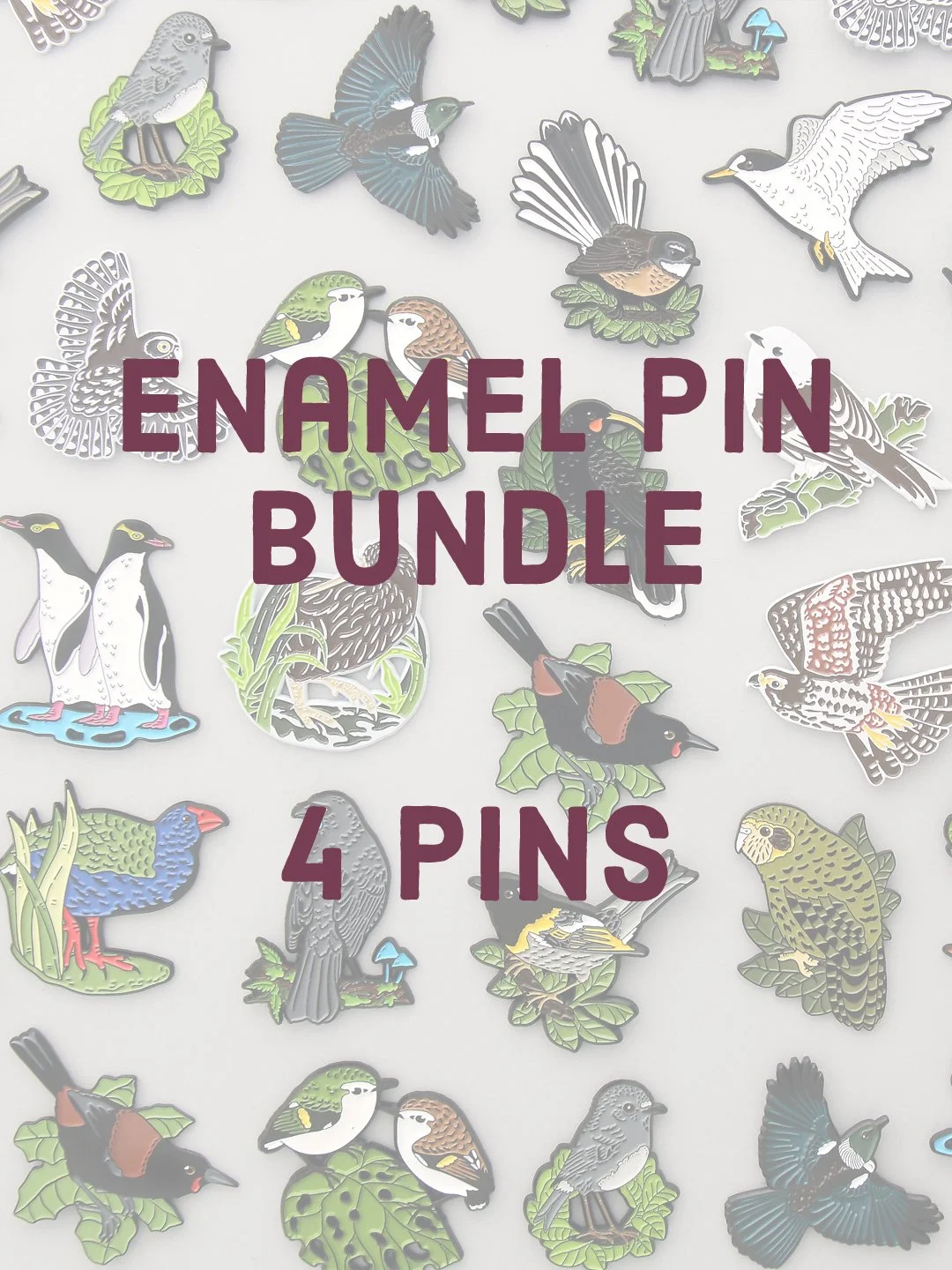 Enamel pin bundle - Pick 4 pins
