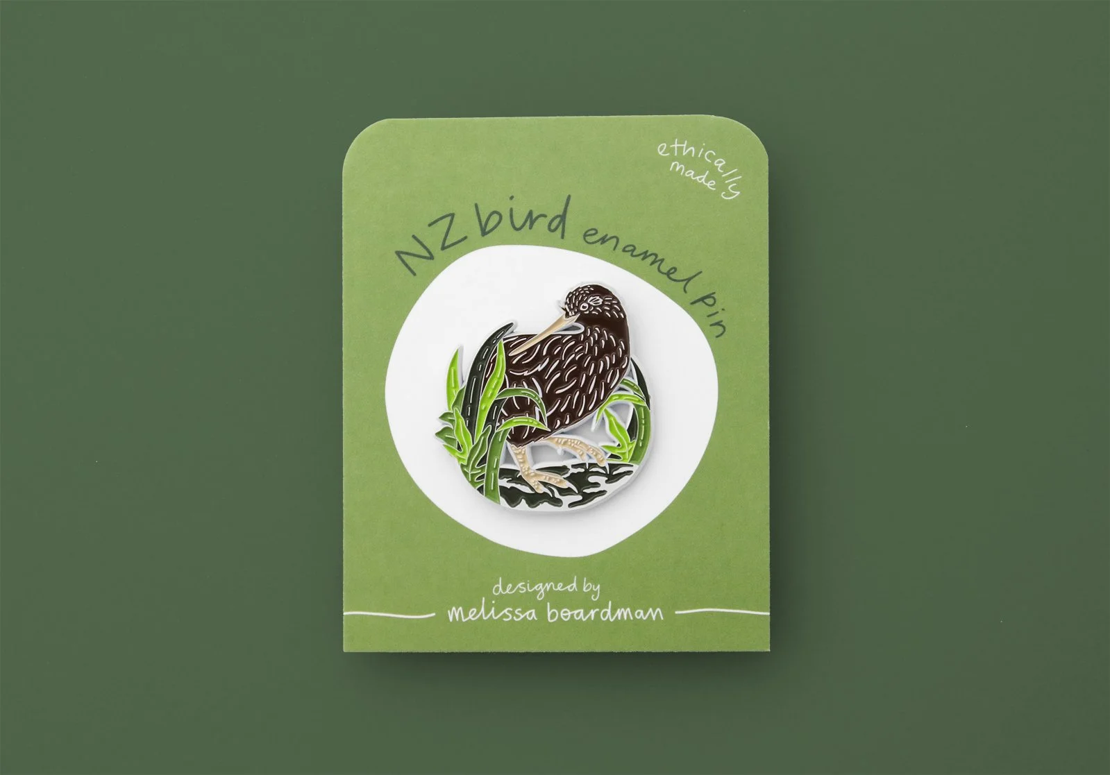 Kiwi | NZ bird enamel pin