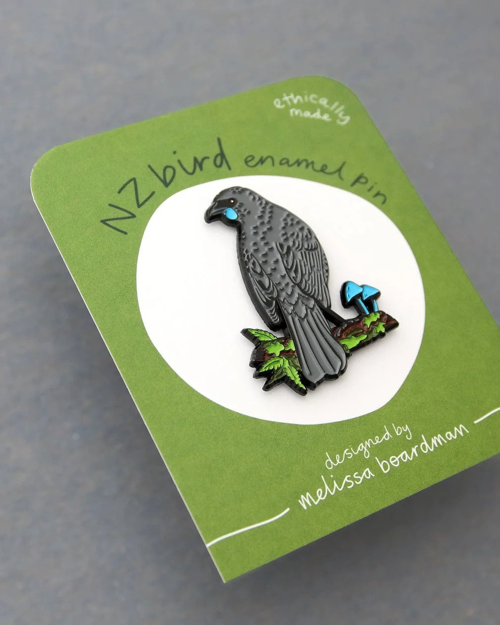 melissa boardman enamel pin kokako 01.jpg